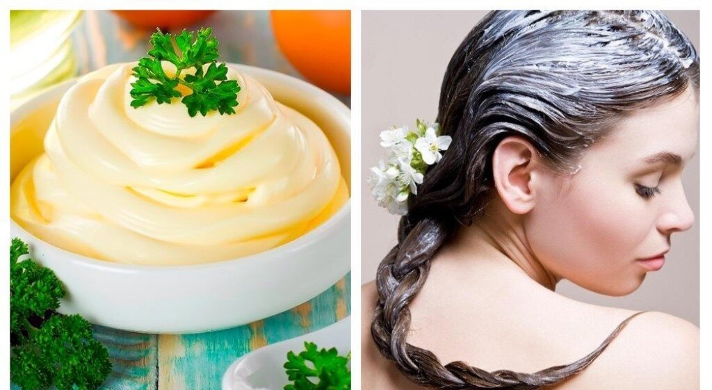 Mască cu maioneză și miere pentru părul uscat și deteriorat